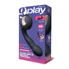 Bodywand G-Play Vibrating Squirt Trainer - Black 17 cm