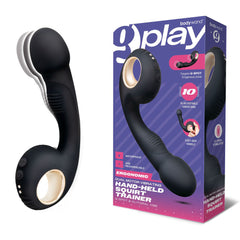 Bodywand G-Play Vibrating Squirt Trainer - Black 17 cm