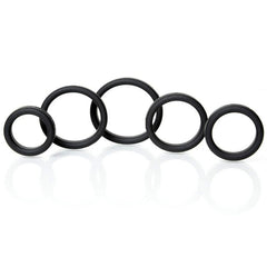 Boneyard Silicone Cock Ring 5 Pcs Kit