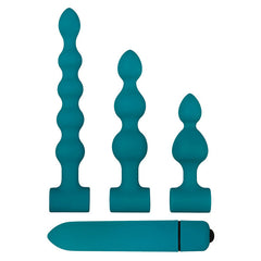 Adam & Eve Vibrating Bumpy Anal Bead Set