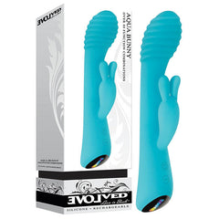 Evolved Aqua Bunny Rabbit Vibrator