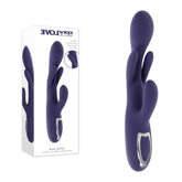 Evolved BOW DOWN - Purple USB Rechargeable Rabbit Vibrator