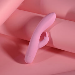 Evolved CUSHY BUNNY - Pink 19.1 cm USB Rechargeable Rabbit Vibrator
