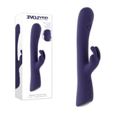 Evolved POPPIN GOOD TIME - Purple 20 cm USB Rechargeable Rabbit Vibrator