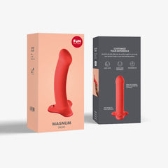 Fun Factory MAGNUM flashy Coral Orange 18.3 cm Dildo