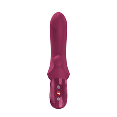 Fun Factory BI STRONIC CURVE Wine Red - Wine Red USB-C Rechargeable Thrusting Vibrator
