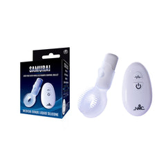 Samurai Vibrating Love/Cock Ring with Wireless Remote - Vibrator