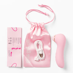 Girls Get Off - Missy - Pink USB Rechargeable Air Pulse Clitoral Stimulator