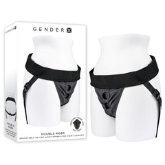 Gender X DOUBLE RIDER Strap On Harness