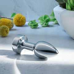 Gender X ROCKIN METAL PLUG MINI Vibrating Butt Plug