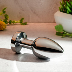 Gender X ROCKIN METAL PLUG XL Vibrating Butt Plug