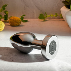 Gender X ROCKIN METAL PLUG XL Vibrating Butt Plug