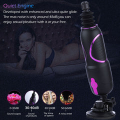 Hismith Pro Traveler 2.0 - Mains Powered Portable Sex Machine with App Control and Remote