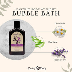 EB Hemp Seed Bubble Bath Ylang Ylang Lavender Scented - 250 ml Bottle