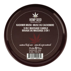 Hemp Seed 3-In-1 Massage Candle- Kashmir Musk