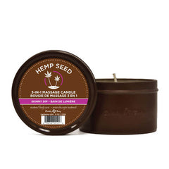 Hemp Seed 3-In-1 Massage Candle Skinny Dip