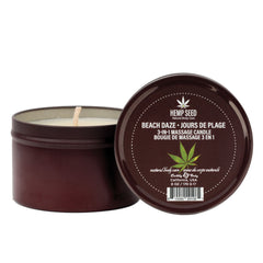 Hemp Seed 3-In-1 Massage Candle Beach Daze