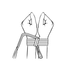 Adam & Eve BONDAGE ROPE - 4.5 metre (15 feet) - Black