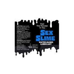 Sex Slime - Blue Water Based Lubricant - 60 ml Bottle