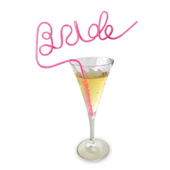 Glitterati - Bride Straw Pink