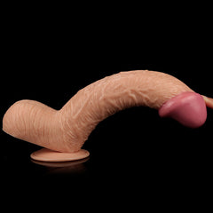 King Size 10.5'' Realistic Giant Dildo - Flesh 26.7 cm Dong