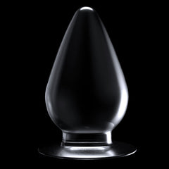Flawless Clear Anal Butt Plug Plug 4.5''