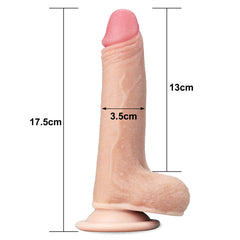 Sliding Skin Dual Layer Dong 7"