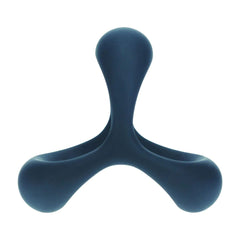LEVELZ Tri O Ergo Silicone Cock Ring - Black Cock & Balls Rings