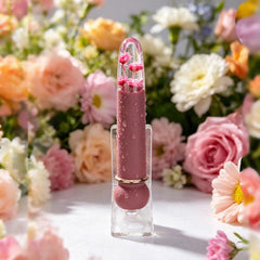 Maia FLORA - Burgundy - Burgundy 12.7 cm USB Rechargeable Powerful Bullet