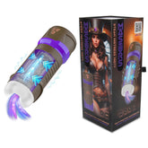 MASTURS Misty - USB Rechargeable Sucking, Vibrating & Squeezing Auto Stroker with Augmented Reality