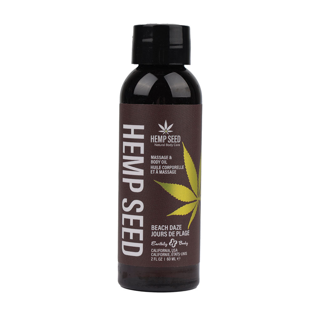 Hemp Seed Massage & Body Oil Beach Daze - 60ml