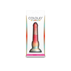 Colours Stacked - 6'' Dildo - Red/Gold - Red/Gold 16 cm Fantasy Dildo