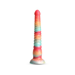 Colours Stacked - 9'' Dildo - Red/Gold - Red/Gold 23 cm Fantasy Dildo