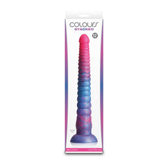 Colours Stacked - 12'' Dildo - Pink/Blue - Pink/Blue 30.6 cm Fantasy Dildo