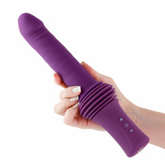 INYA Super Stroker Thrusting Vibrator - Purple