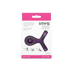 INYA Valiant - Berry - Purple USB Rechargeable Vibrating Cock Ring