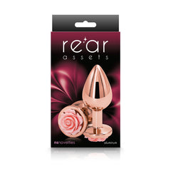 Rear Assets Rose Butt Plug - Medium