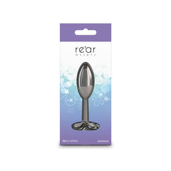 Rear Assets Clover Butt Plug - Gunmetal