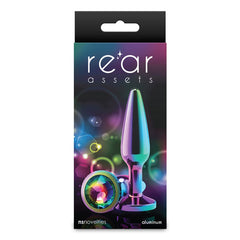 Rear Assets Tapered Butt Plug - Medium - Multicolour