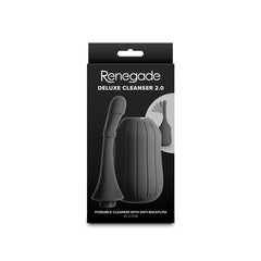Renegade Deluxe Cleanser 2.0 - Black - Black Unisex Douche