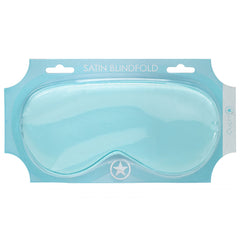 OUCH! Satin Mask - Powder Blue - Powder Blue Eye Mask