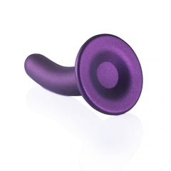 OUCH! Smooth 6" Purple Silicone G-Spot Dildo