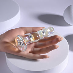 Playboy Pleasure JEWELS BEADS Glass Butt Plug