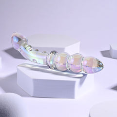 Playboy Pleasure JEWELS DOUBLE Glass Dildo and Butt Plug
