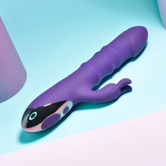 Playboy Pleasure HOP TO IT Thrusting Rabbit Vibrator