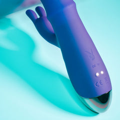 Playboy Pleasure HOP TO IT Thrusting Rabbit Vibrator