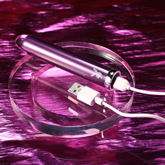 Playboy Pleasure AMETHYST Glass Vibrator