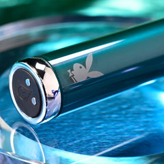 Playboy Pleasure EMERALD Glass Vibrator