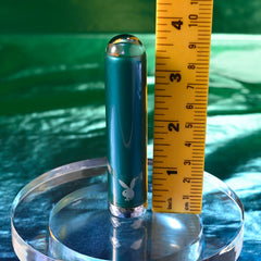 Playboy Pleasure EMERALD Glass Vibrator