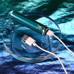 Playboy Pleasure EMERALD Glass Vibrator